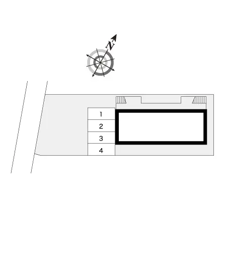 ★手数料０円★府中市白糸台　月極駐車場（LP）